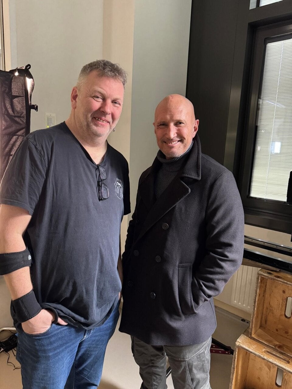 Thomas Zeidler mit Benno Fürmann