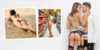 Porno-Paar &ouml;ffnet sein Fotoalbum