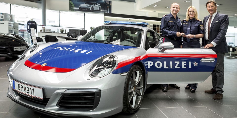 Polizei fuhr schon in den 1960ern Porsche