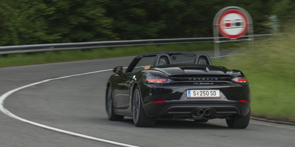 Der Porsche 718 Boxster S im Test
