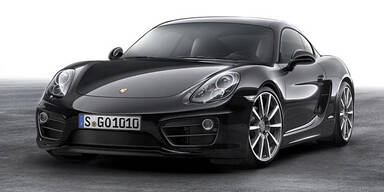 Porsche Cayman Black Edition startet