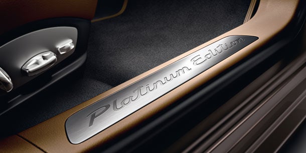 Panamera kommt als Platinum Edition