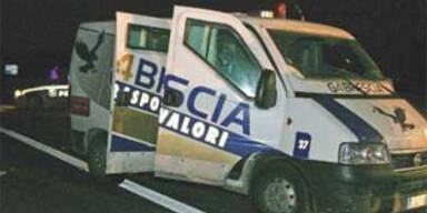 Bande überfiel Geldtransporter mit Kalaschnikows