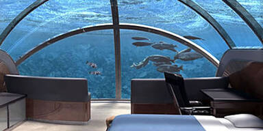 Möchten Sie Unterwasser schlafen?