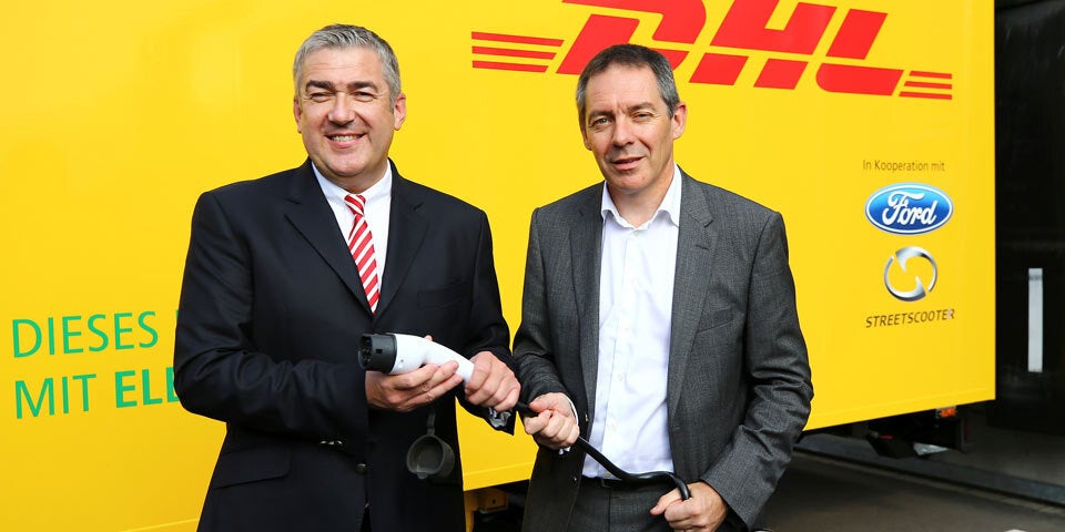 Deutsche Post baut größere E-Transporter