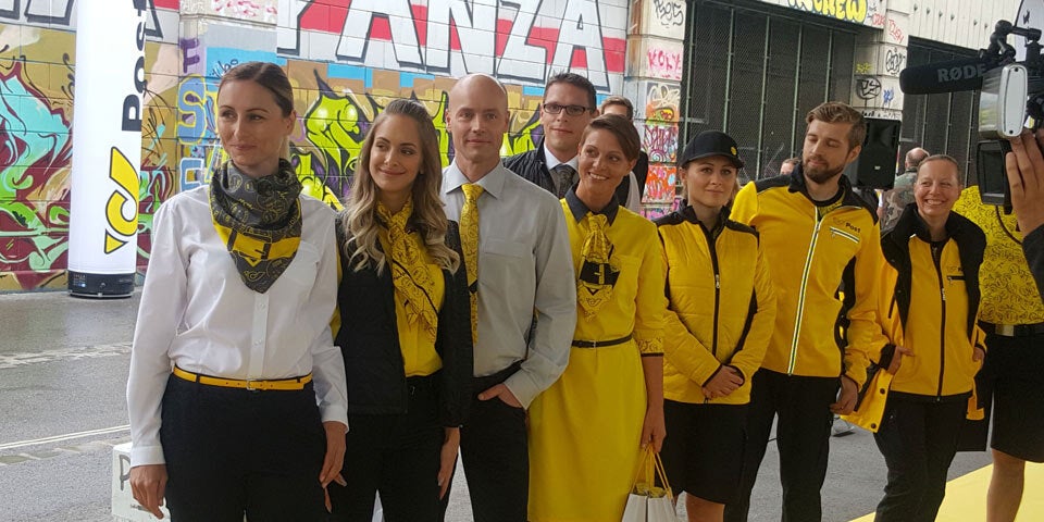 Neue Outfits für Postler von Stardesignerin