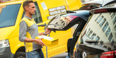 Post liefert jetzt in Auto-Kofferraum