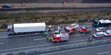 Vier Tote nach Horror-Crash auf der A6