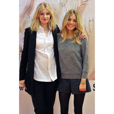 Promi-Schwestern mit Modelinie