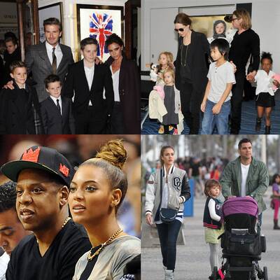 Die Briten wählen die besten Celebrity-Eltern der Welt