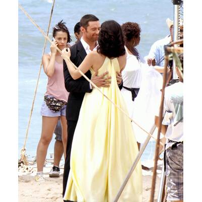 Hugh Jackman knutscht rum!
