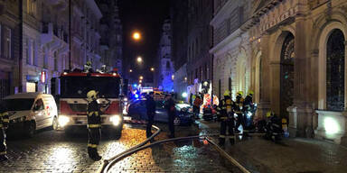 Mindestens 2 Tote bei Hotelbrand in Prag