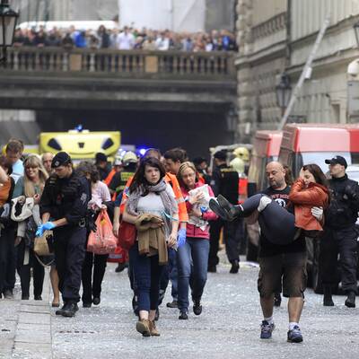 Schwere Explosion erschüttert Prag