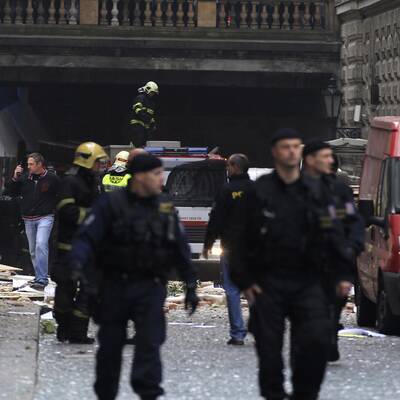 Schwere Explosion erschüttert Prag