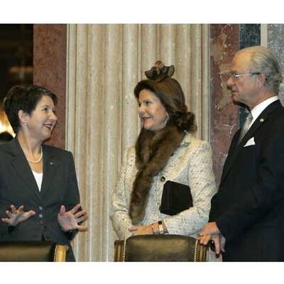 König Carl XVI. Gustaf und Königin Silvia in Wien