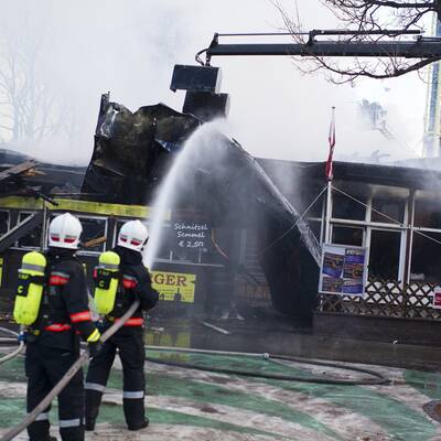 Völlig ausgebrannt: Das XXL- Restaurant