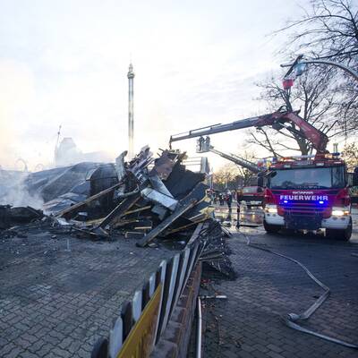 Völlig ausgebrannt: Das XXL- Restaurant