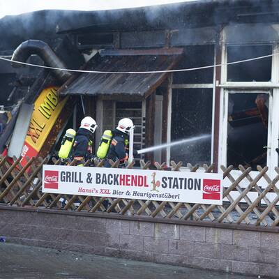 Völlig ausgebrannt: Das XXL- Restaurant