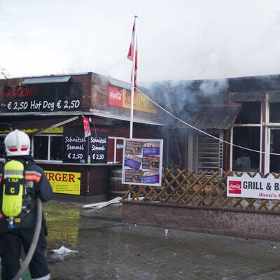 Völlig ausgebrannt: Das XXL- Restaurant