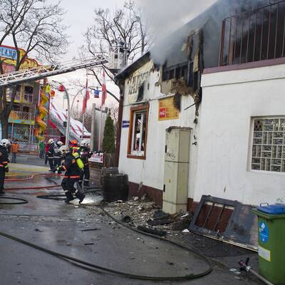 Völlig ausgebrannt: Das XXL- Restaurant