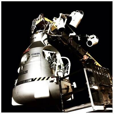 Die Bilder vom Stratos-Jump