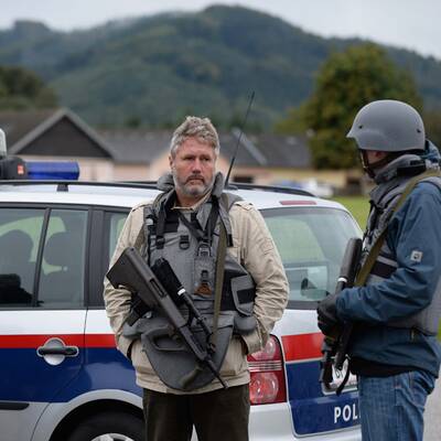 Hier hat sich der Mann verschanzt