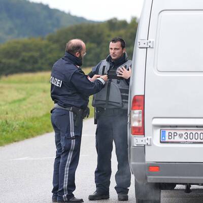 Hier hat sich der Mann verschanzt