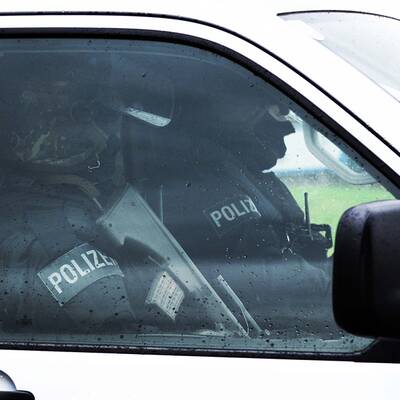 Hier hat sich der Mann verschanzt