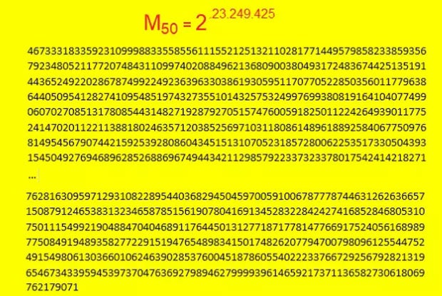 Bisher größte Primzahl entdeckt