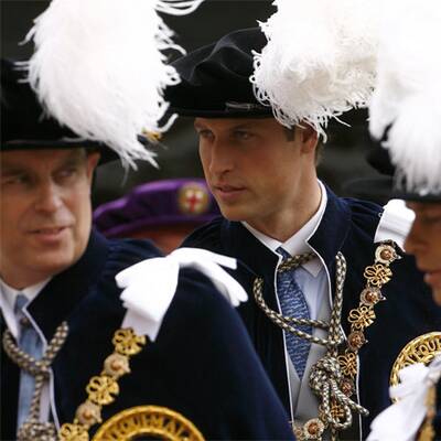 Prinz William erhält den Hosenbandorden