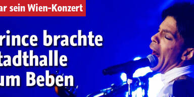 Prince in Wien: Stadthalle bebte