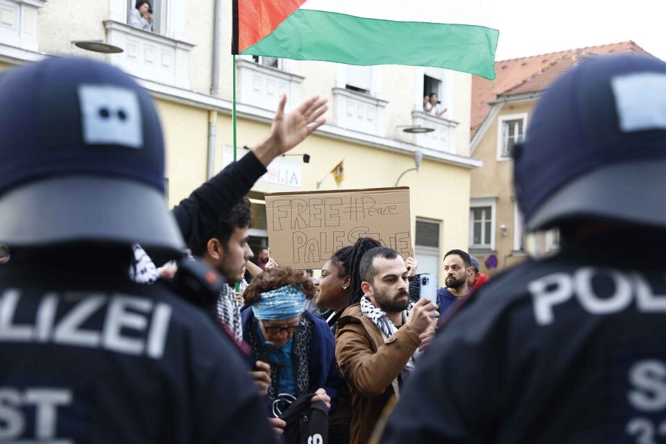 Pro-Palästina-Demo trotz Verbot