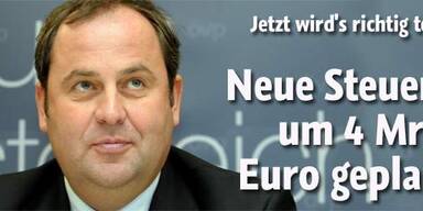 Regierung plant Steuern um 4 Mrd. Euro