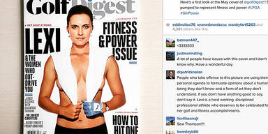 Golf-Proette zieht f&uuml;r Magazin blank