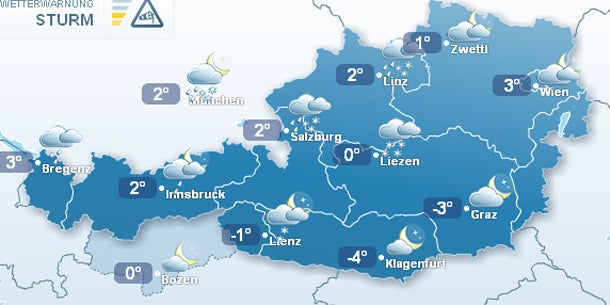 Bis zu 1 Meter Neuschnee