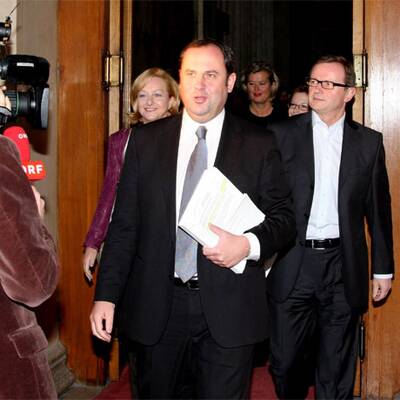 SPÖ/ÖVP-Koalition fixiert