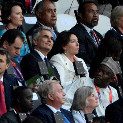 Promis bei der Olympia-Eröffnungsfeier