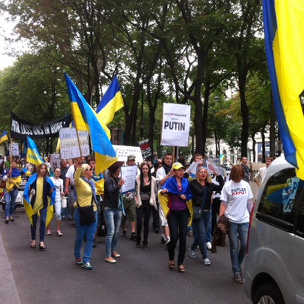 Putin verspricht in Wien Frieden