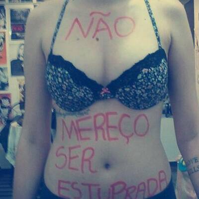 Nackt-Protest gegen Vergewaltigungen