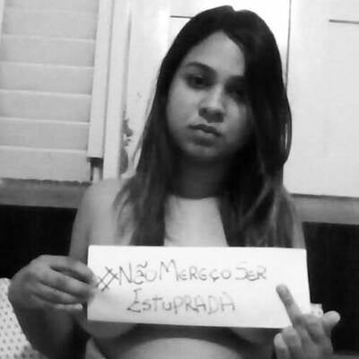 Nackt-Protest gegen Vergewaltigungen