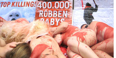 Nackt-Protest in Wien: 7 Festnahmen