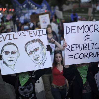 Der US-Präsident und sein Herausforderer treffen zum ersten Mal im TV aufeinander