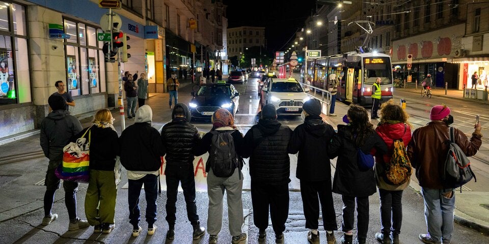 Pro-Palästina-Camp am Uni-Campus Altes AKH in Wien geräumt