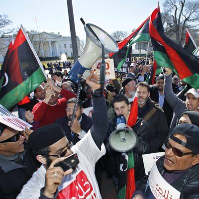Die Proteste gegen Gaddafi werden heftiger