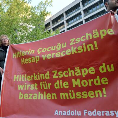 Prozess gegen Nazi-Braut Zschaepe