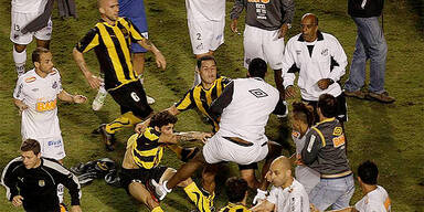 Schlägerei bei der Copa Libertadores