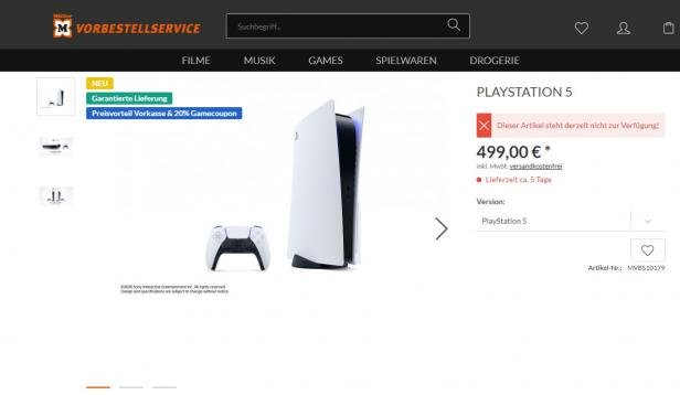 Großer deutscher Händler verrät Preis der PS5
