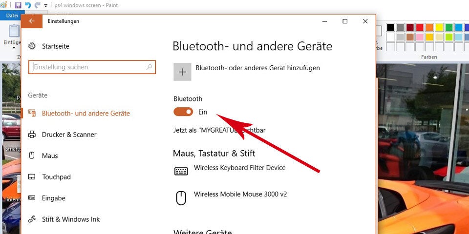 PS4-Controller kabellos am Windows-PC nutzen