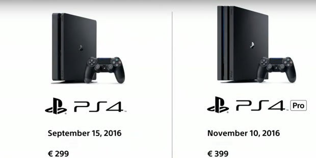 Sony stellte die PS4 Pro & PS4 Slim vor