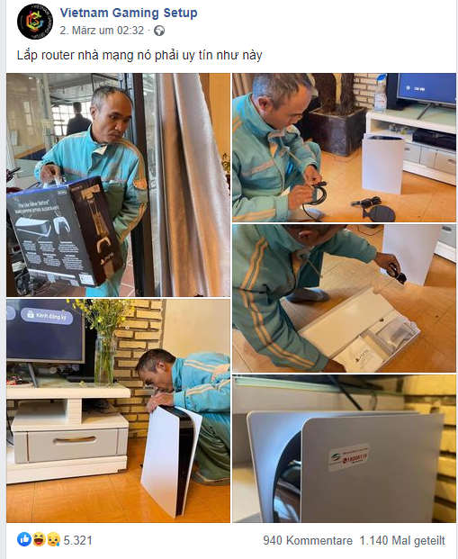 Wegen Ehefrau: Mann tarnt PS5 als Router